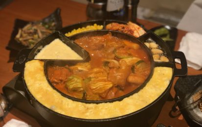 雰囲気の良い「麻布十番」で鍋デート！？絶品韓国料理を堪能♡