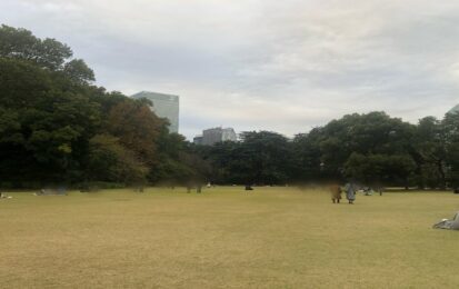 冬の新宿御苑でのんびり～伊勢丹がある新宿三丁目までをおさんぽ