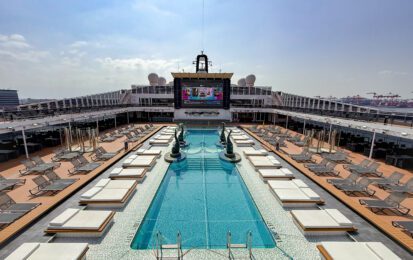 豪華客船MSCべリッシマでおさんぽ！贅沢な非日常感を満喫
